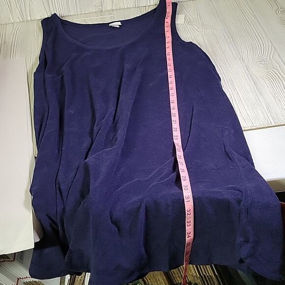 A New Day Sleeveless Terry Mini Tank Shift Dress Swim Cover Up Womens 2X NWT - Picture 9 of 10